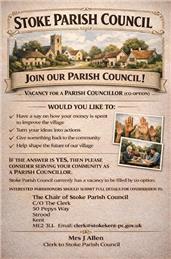 PARISH COUNCILLOR VACANCY BY CO-OPTION